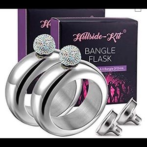 Flask bangle bracelet